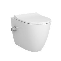 Vitra Sento Rim-ex Dtd Yerden Tek Klozet, 54 cm, Beyaz, Termostatik Entegre Ara Musluklu 7985B003-7201